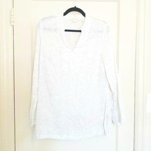 Cynthia Rowley Women's Long-sleeved Linen Tunic